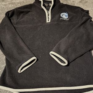 Vintage Disney millennium fleece pullover 1/4 zip coat size L